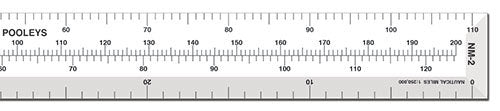 Pooleys NM-2 Scale Rule-Pooleys-Downunder Pilot Shop Australia