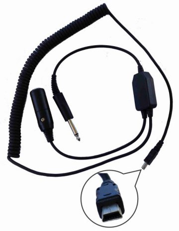 Pilot PA80GV Garmin Virb Audio Adaptor-Pilot Communications-Downunder Pilot Shop Australia