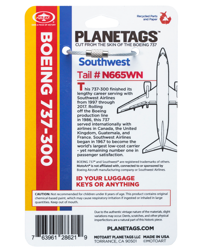 Planetag B737-300, Southwest-Planetags-Downunder Pilot Shop Australia