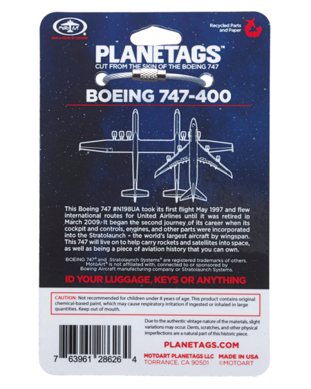 Planetag B747-400, Stratolaunch-Planetags-Downunder Pilot Shop Australia