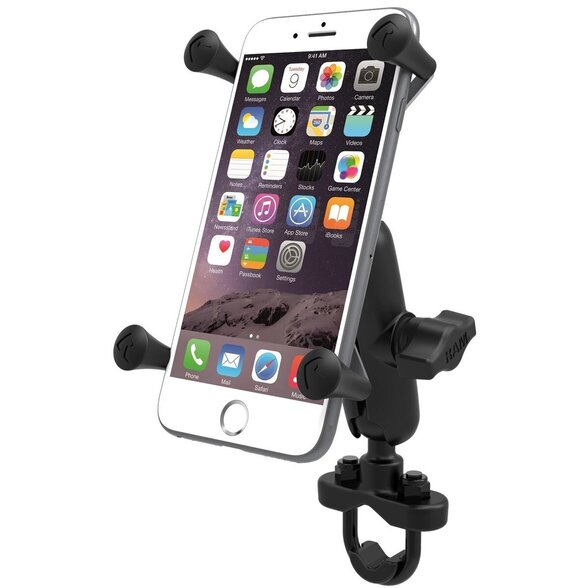 RAM X-Grip IV Universal Cradle with U-Bolt for Smartphones Mounts RAM Mount RAM-B-149Z-UN10U Downunder Pilot Shop Australia