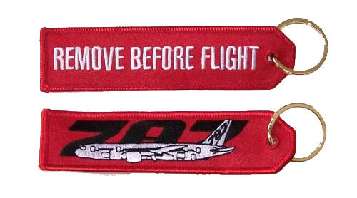 Remove Before Flight - Boeing 787 Keychain-Aviation Collectables-Downunder Pilot Shop Australia