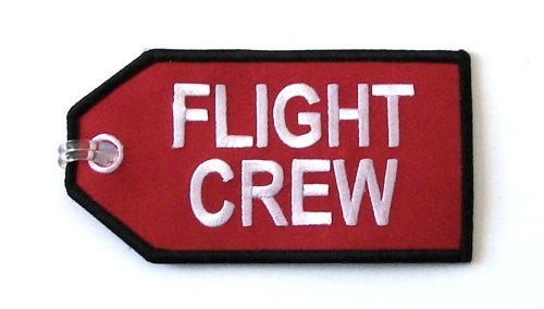 Flight Crew Embroidered Luggage Tag-Aviation Collectables-Downunder Pilot Shop Australia