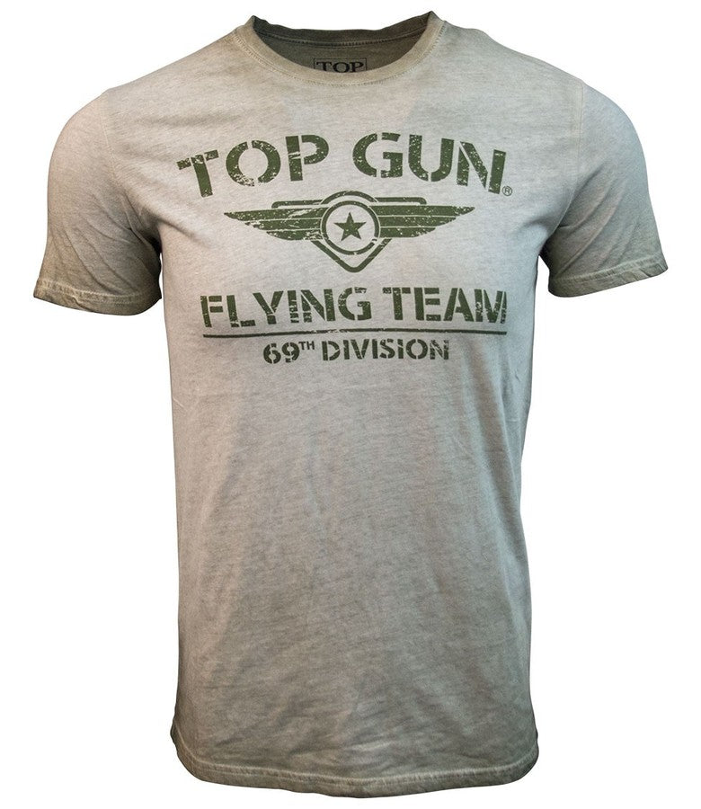 Downunder - Pilot | GUN TOP Australia Shirt Olive Flying Team T Shop
