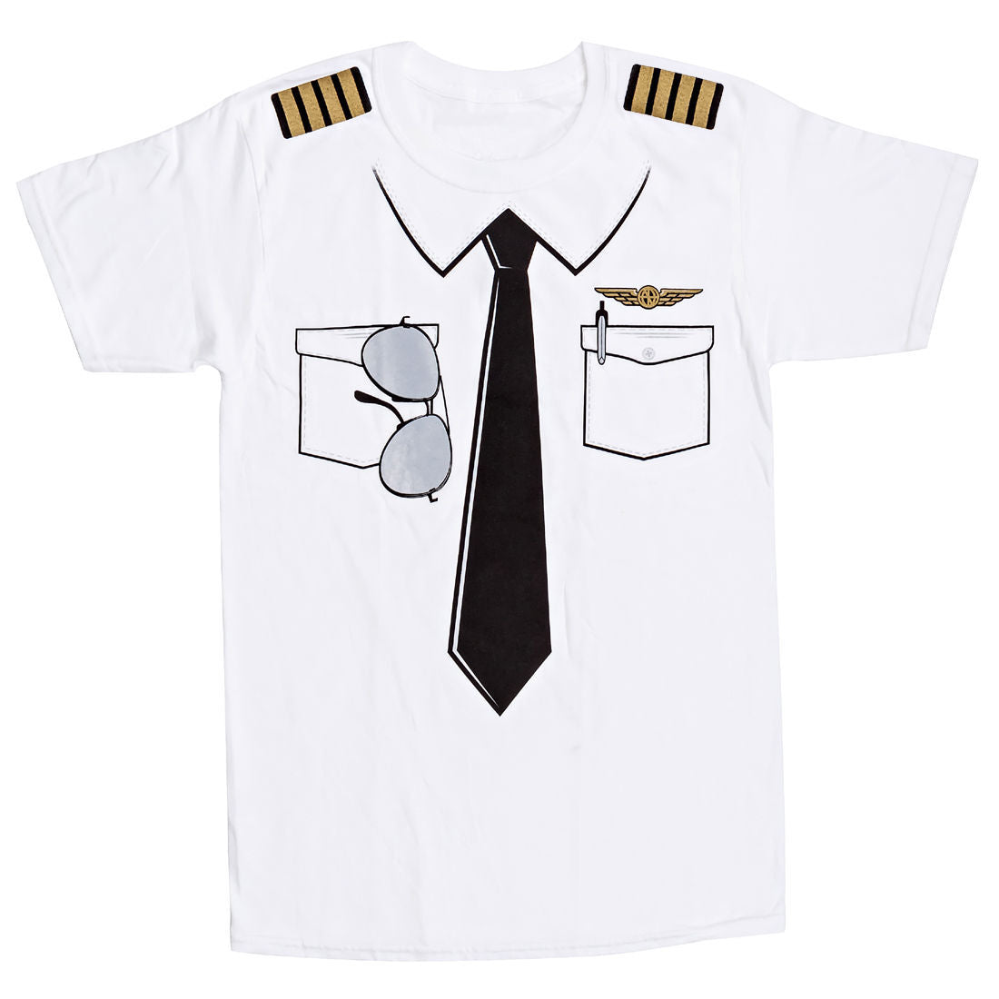The Pilot Uniform T-Shirt-Luso Aviation-Downunder Pilot Shop Australia