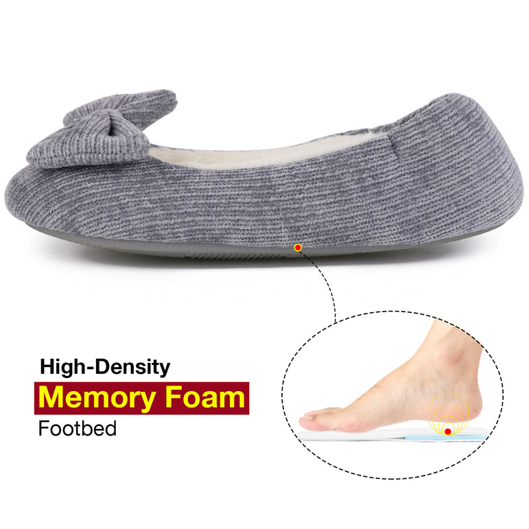 memory foam ballet slippers