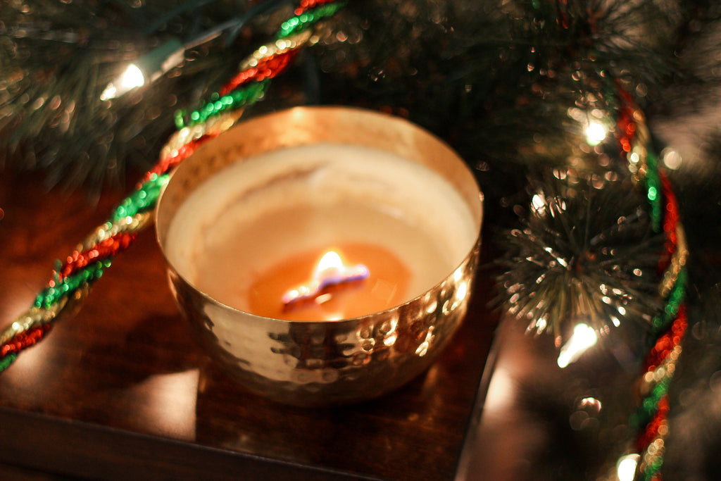 Woodsy Apple Rind & Cinnamon Brilliance Bowl, $28