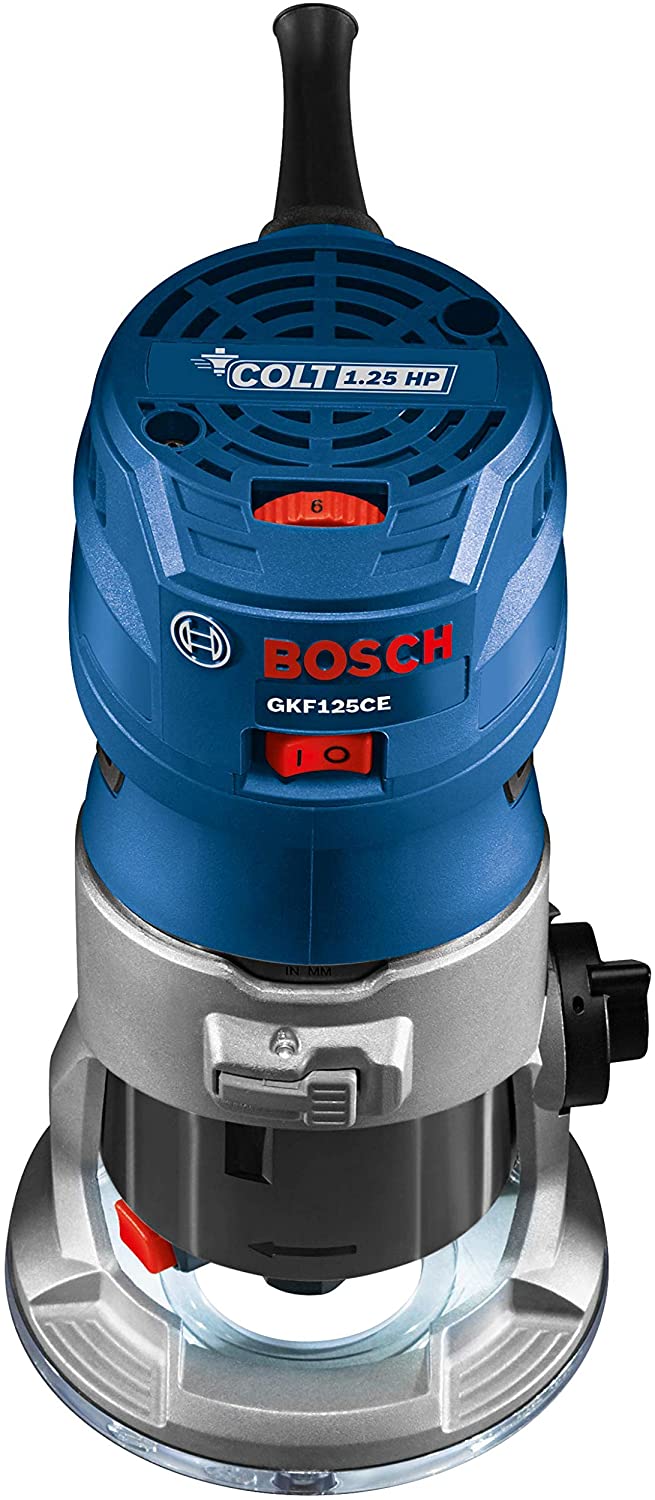 Bosch Colt 1.25 HP Max Variable Speed Palm Router Kit Model