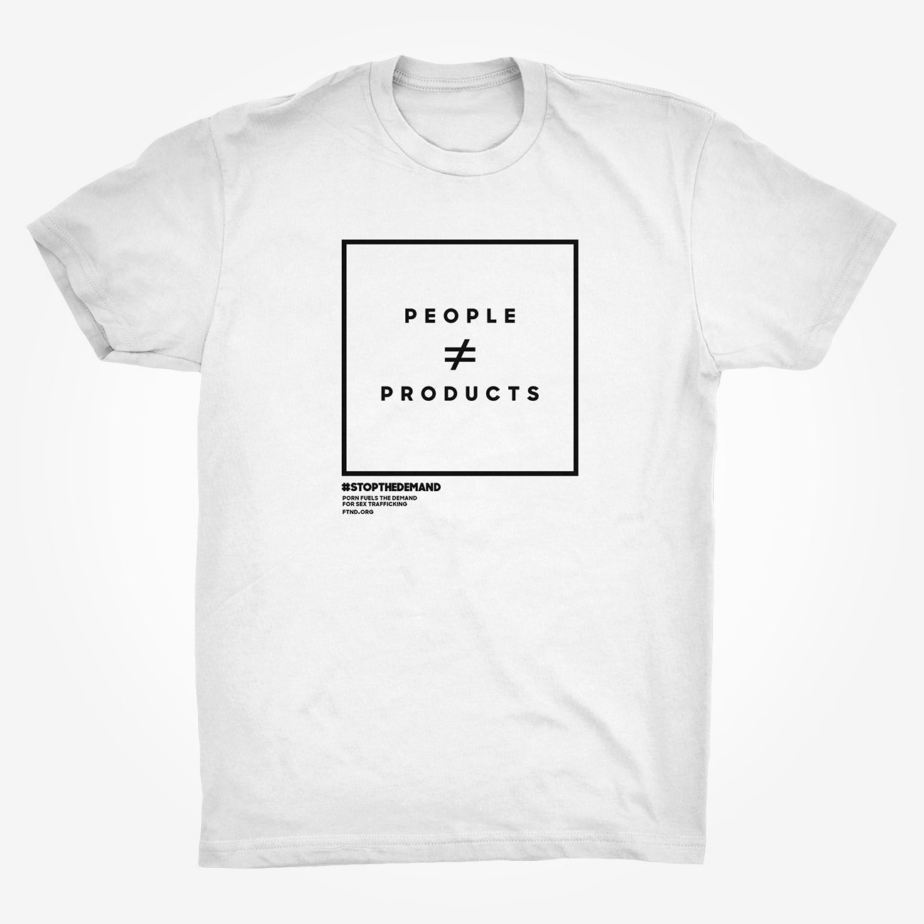 People â‰  Products - White