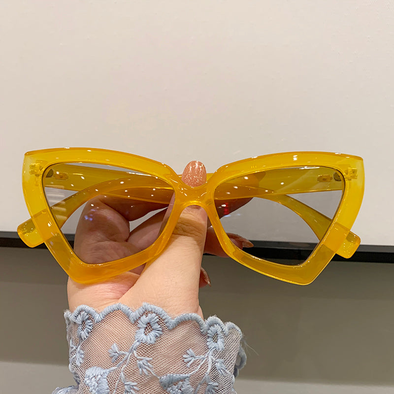Retro Exaggerated Polygonal Sunglasses