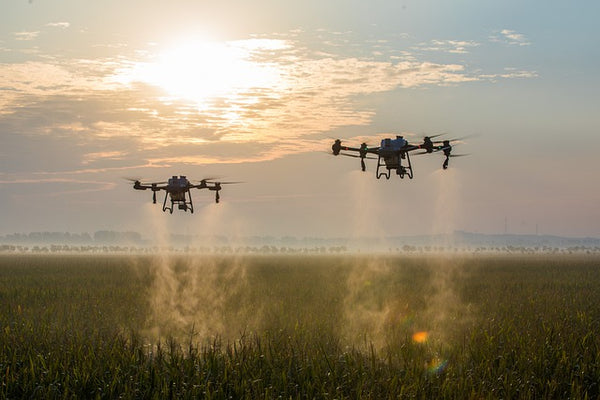 Tecnología de drones para aplicar en la agricultura