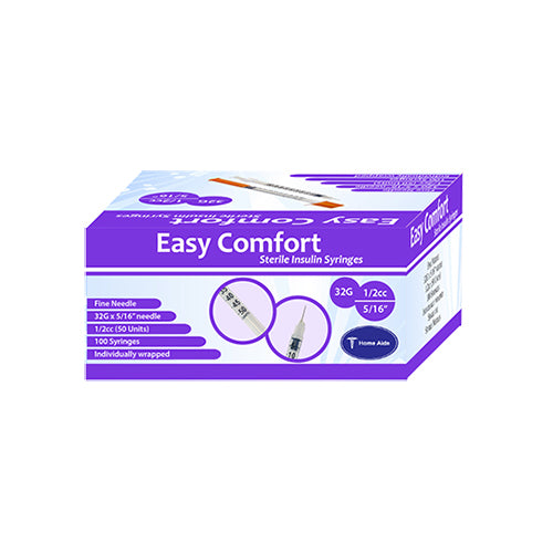 Easy Comfort Pen Needles - 32G 4mm 100ct