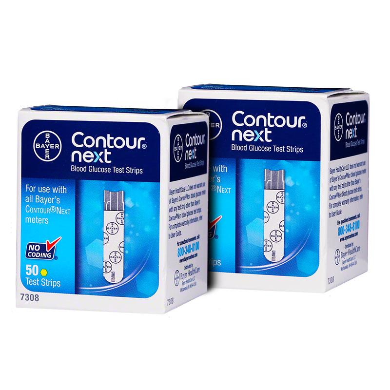 contour test strips