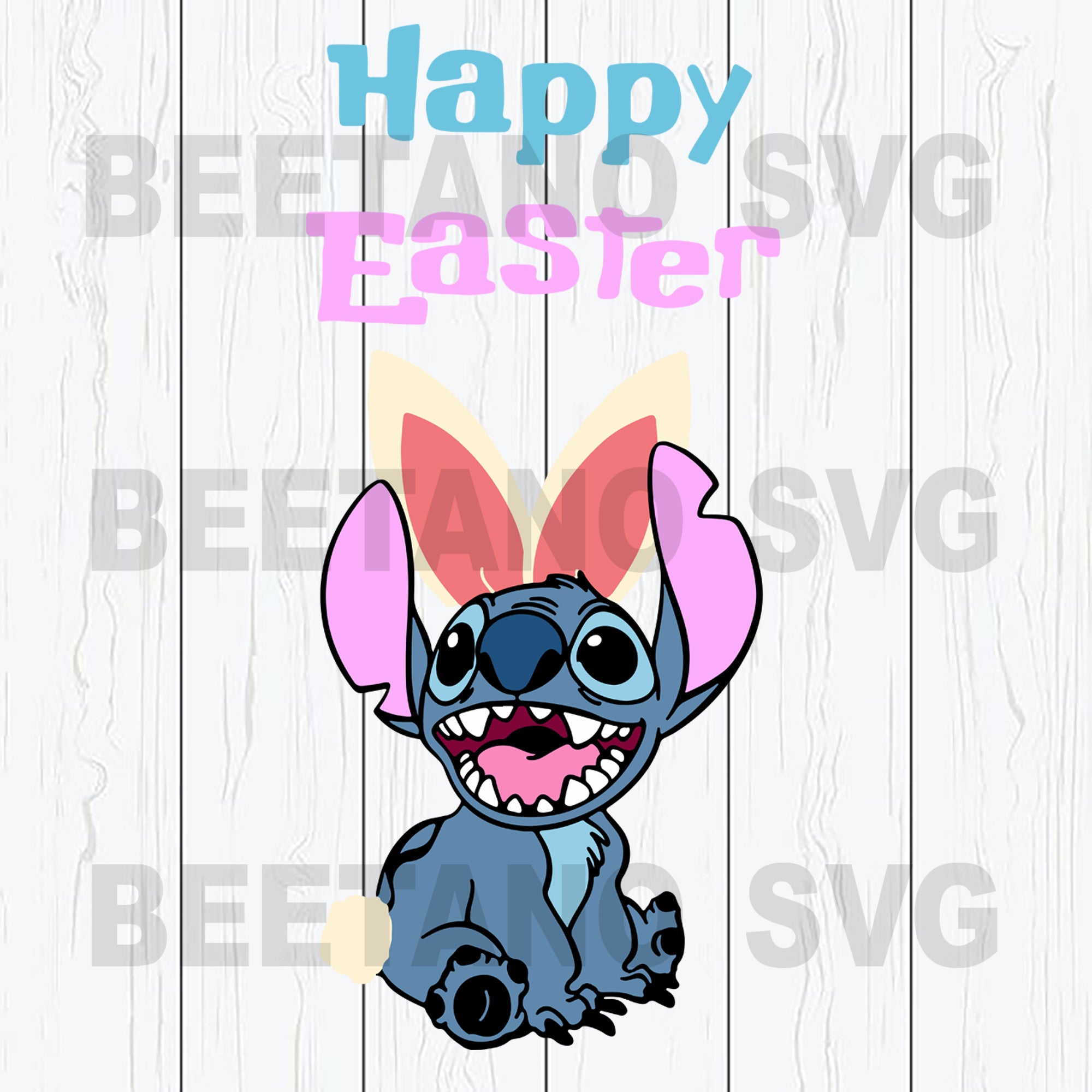 Download Lilo Stitch Happy Easter Svg Lilo Stitch Bunny Svg Files Happy Easte Beetanosvg Scalable Vector Graphics