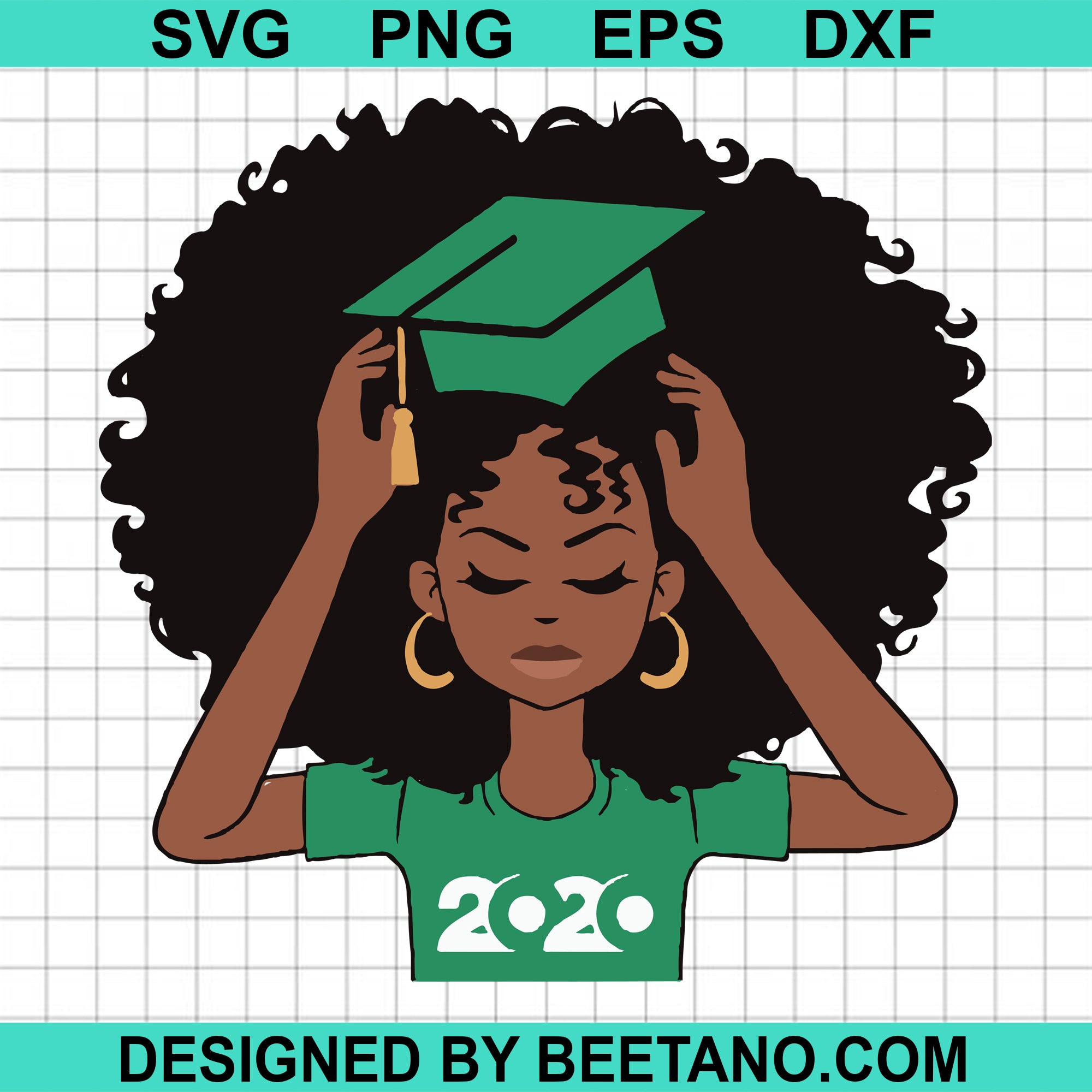 Download Black Girl Graduation 2020 Svg Cut Files Black Girl Graduation 2020 S Beetanosvg Scalable Vector Graphics