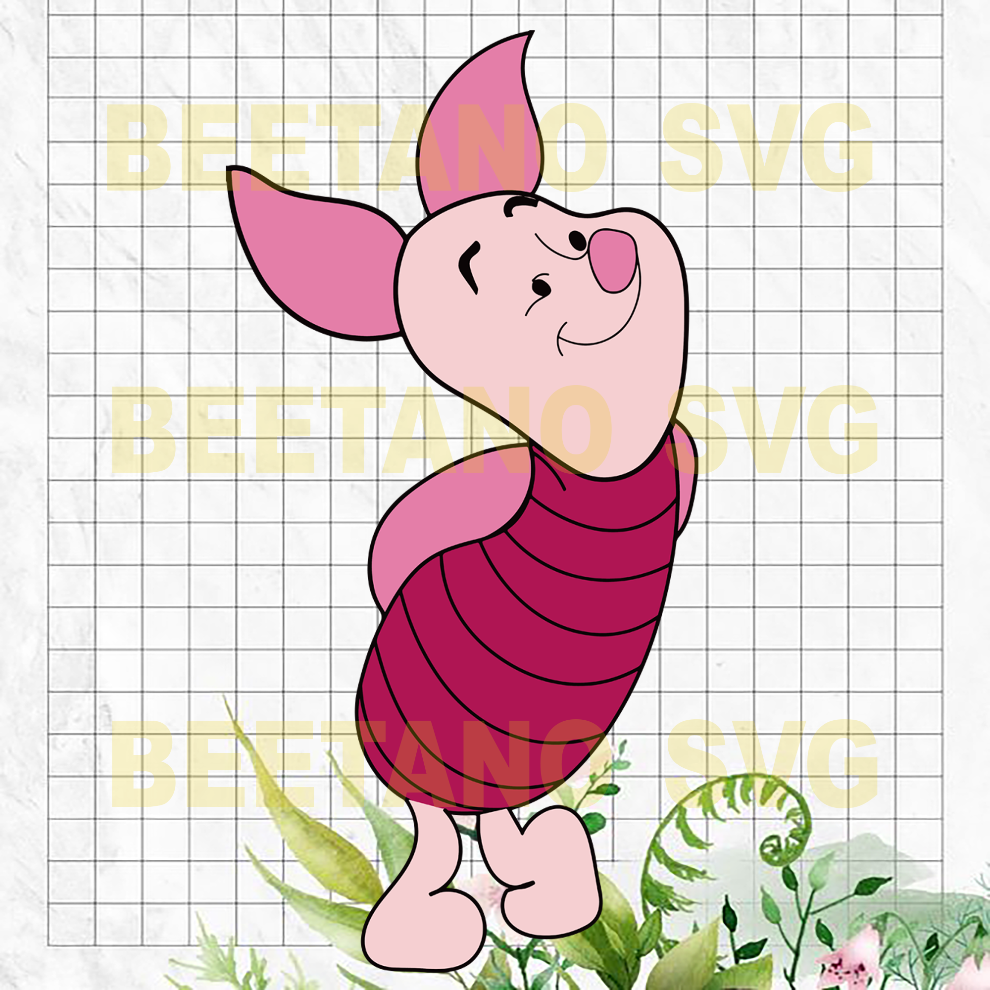 Download Piglet Winnie Pooh Svg, Piglet Winnie Pooh Cutting Files ...