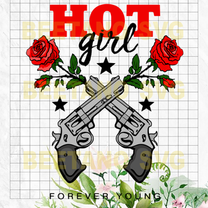 Download Hot Girl Guns Svg Gun Svg Gun Clipart Gun Vector Guns Rose Hot Gir