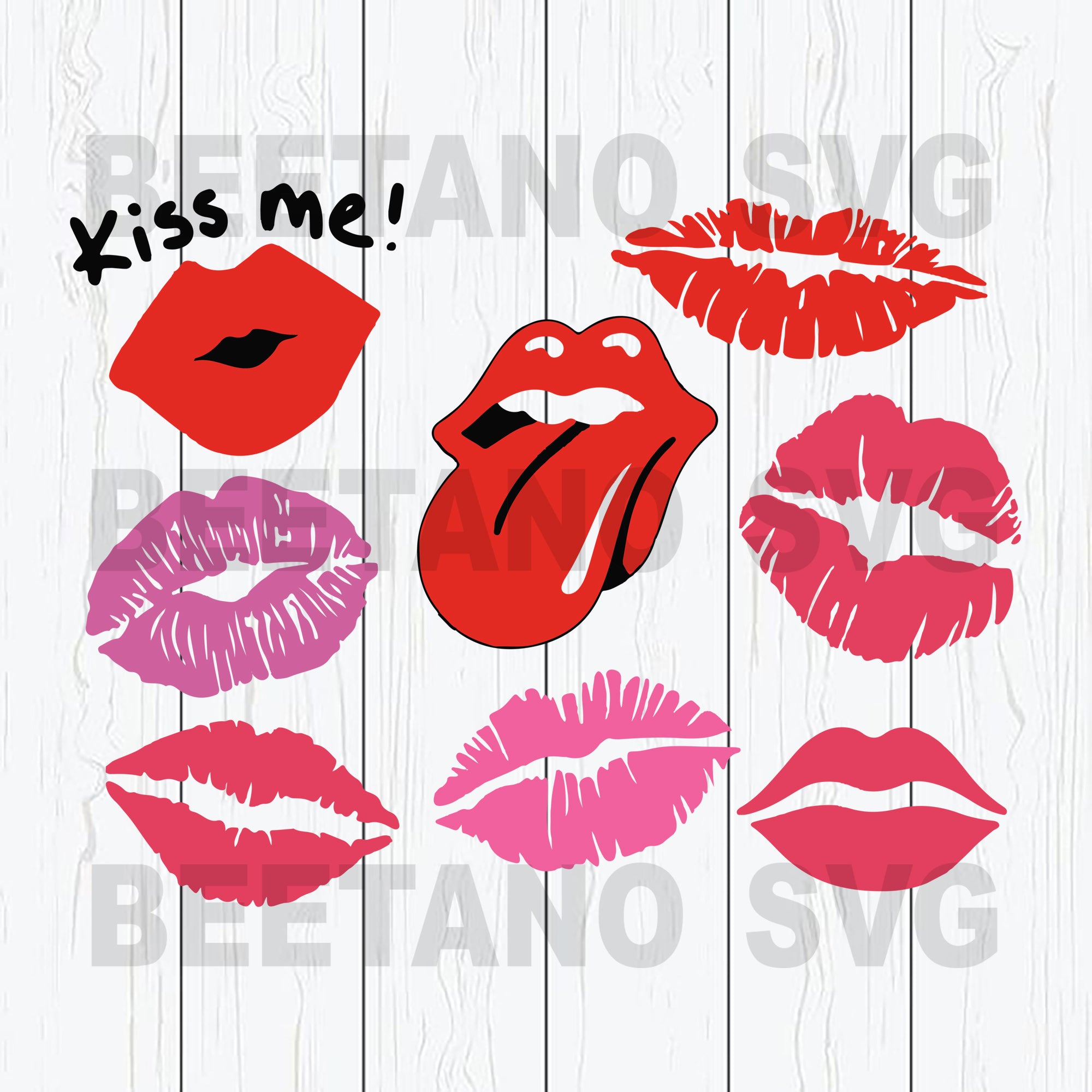 Download Kiss Me Lips Svg Lips Bundle Svg Files Lips Cricut Files Red Lips S Beetanosvg Scalable Vector Graphics