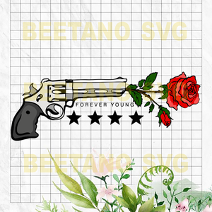 Download Gun With Rose High Quality Svg Cut Files Best For Unique Craft