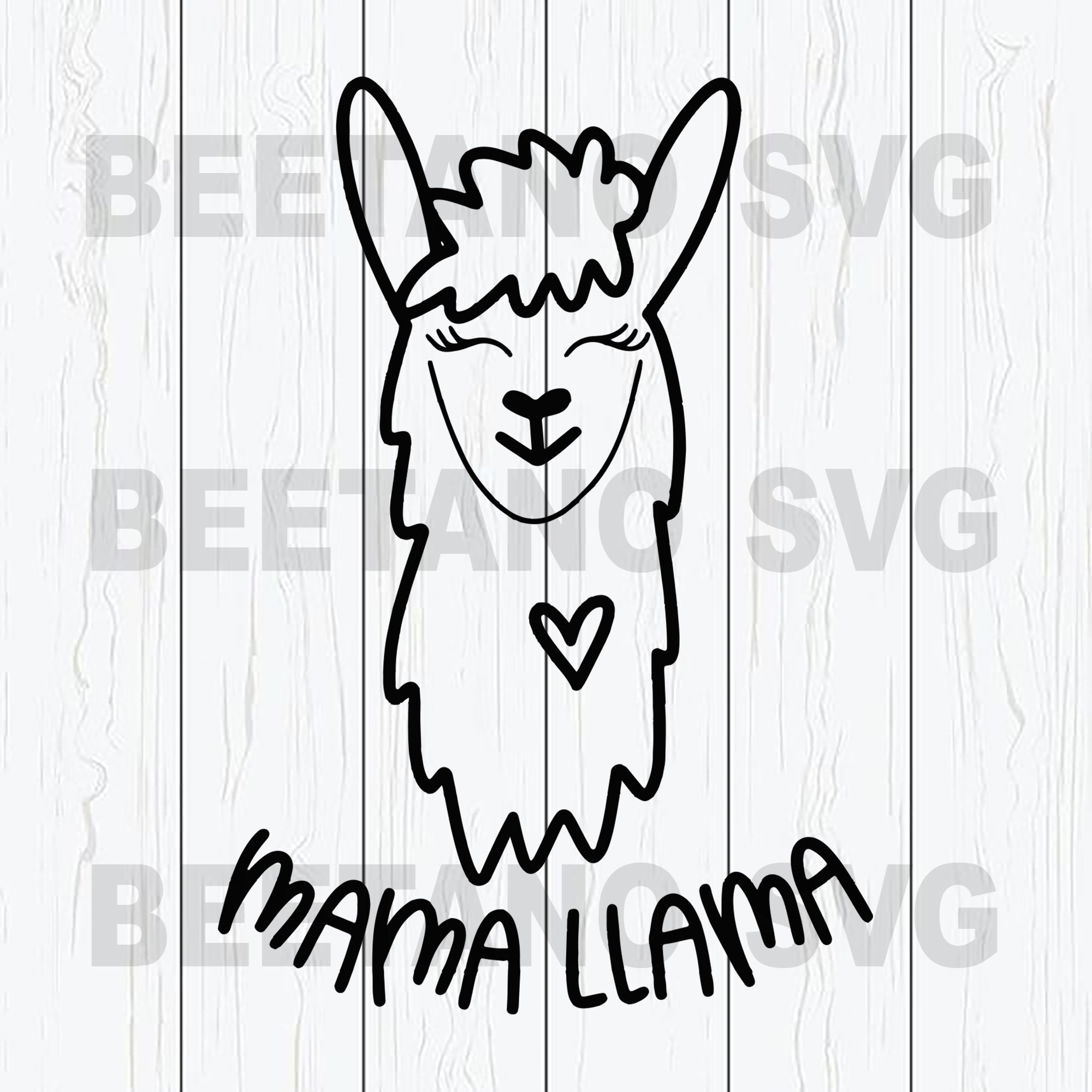 Download Mama Llama Svg Mother S Day Svg Files Llama Svg