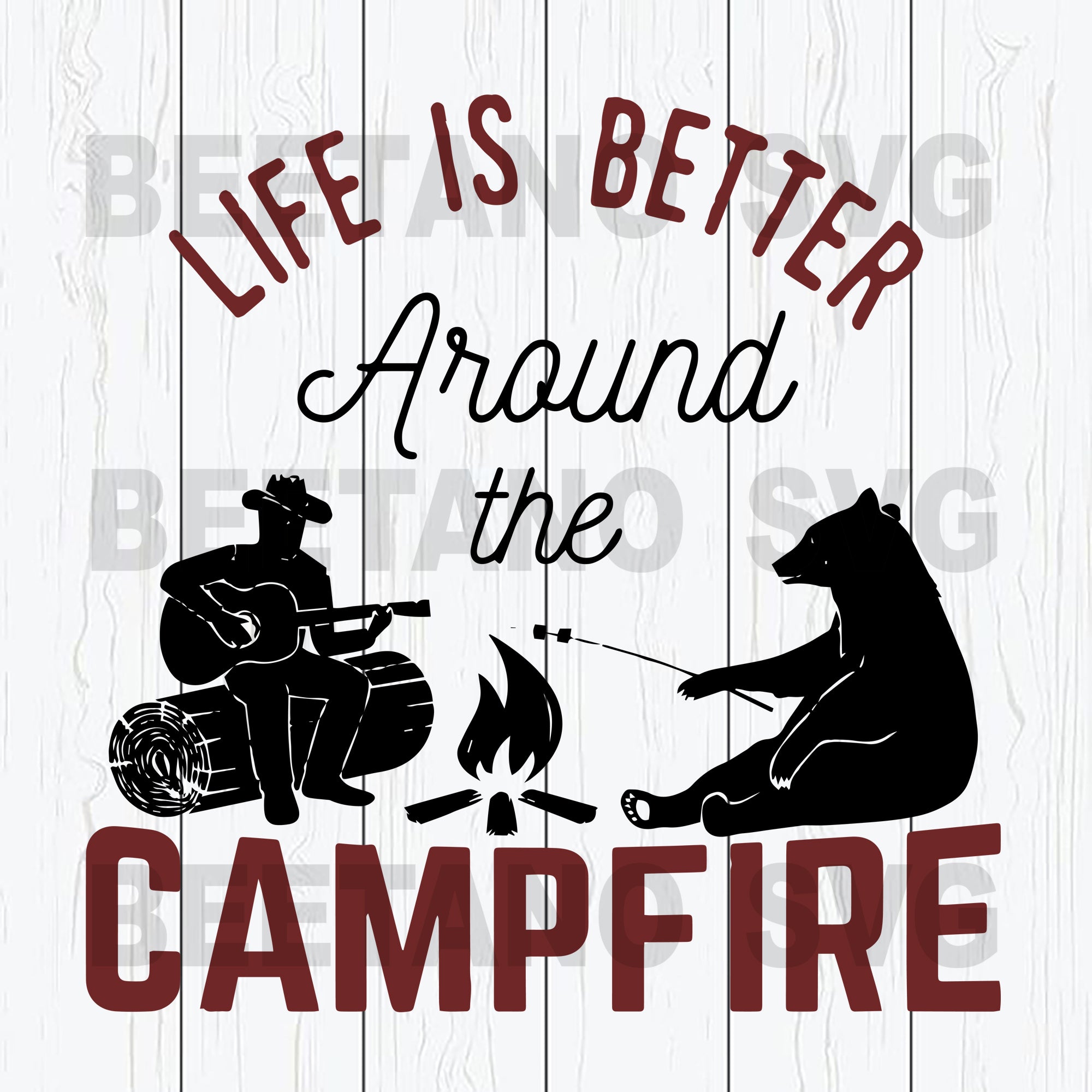 Free Free 109 Life Is Better Camping Svg SVG PNG EPS DXF File