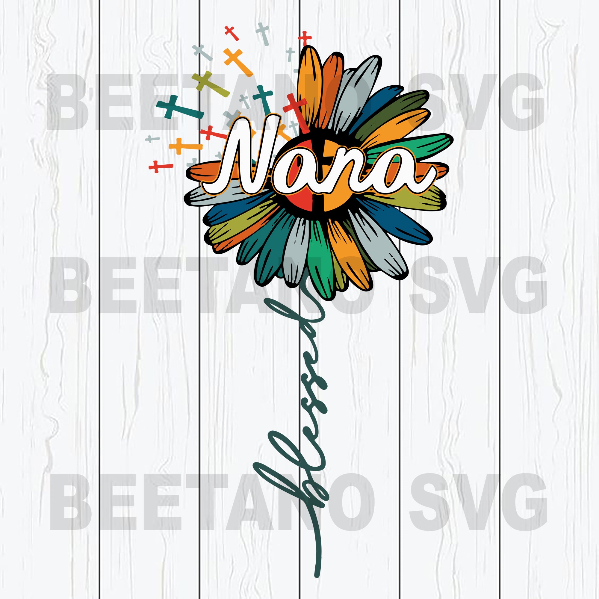 Download Blessed Nana High Quality Svg Cut Files Best For Unique Craft