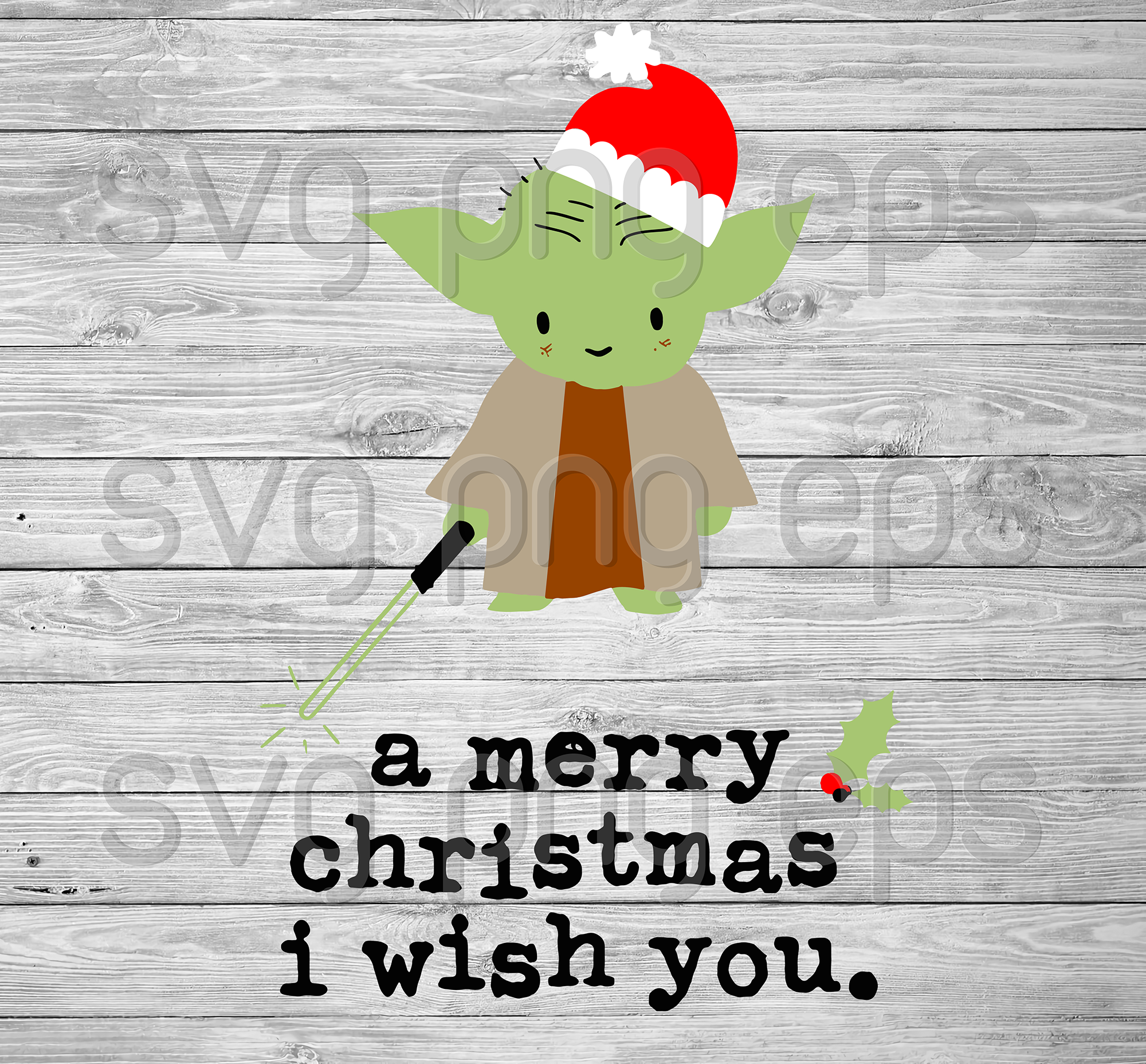 Download Yoda A Merry Christmas I Wish You Svg Beetanosvg Scalable Vector Graphics SVG Cut Files