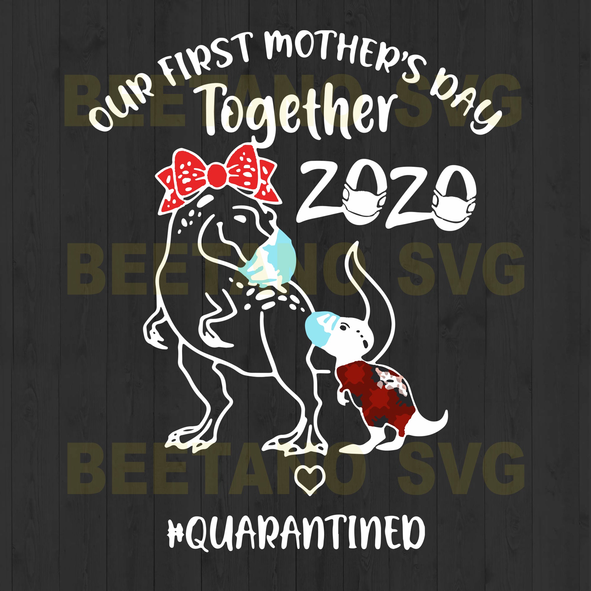 Download Our First Mother S Day Together 2020 Mamasaurus Svg Files Dinosaur We