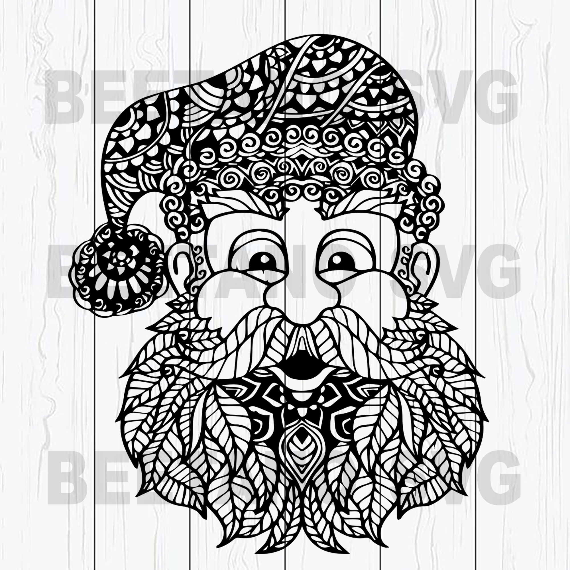 Download Svg Vector Christmas Mandala File For Cutting Multilayer Santa Claus 3d Mandala Svg Instant Download Christmas Svg 3d Mandala Paper Party Kids Kits How To 330 Co Il