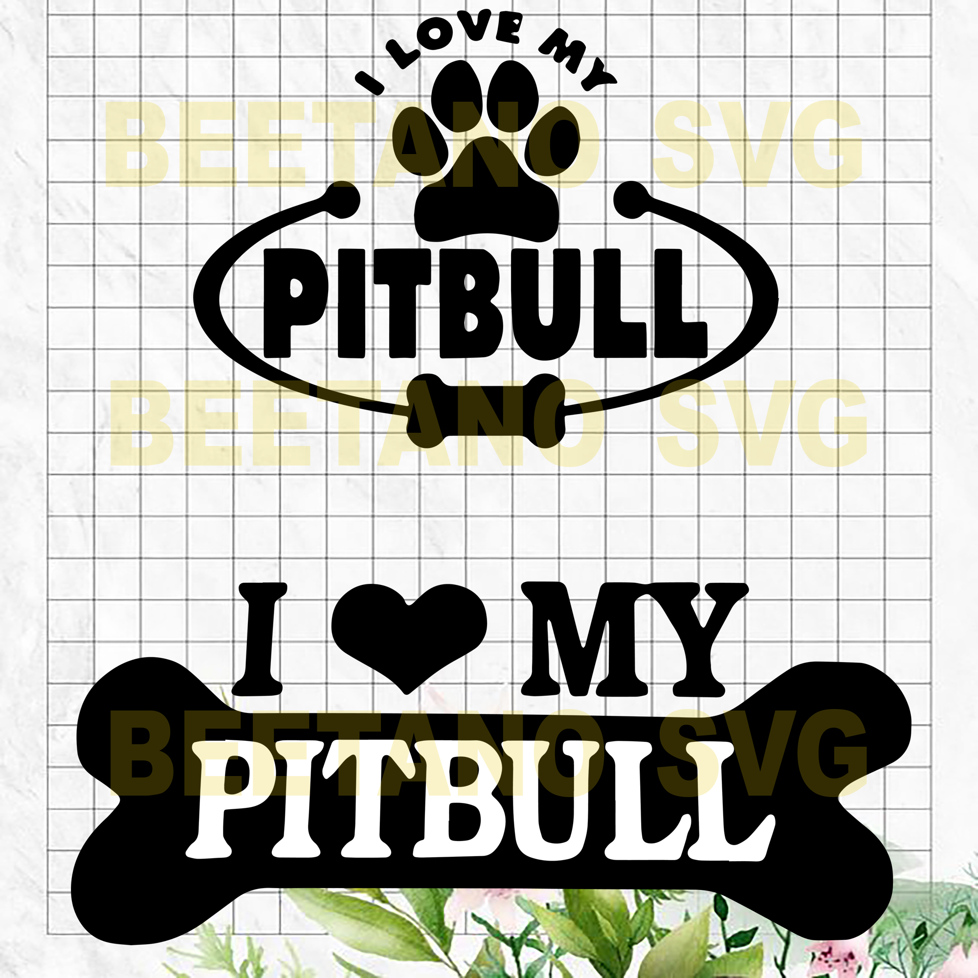 Download I Love My Pitbull Svg Files Love My Pitbull Vector Love My Pitbull V