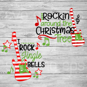 Rockin Around The Christmas Tree Svg Christmas Svg Bundle Files Guit Beetanosvg Scalable Vector Graphics