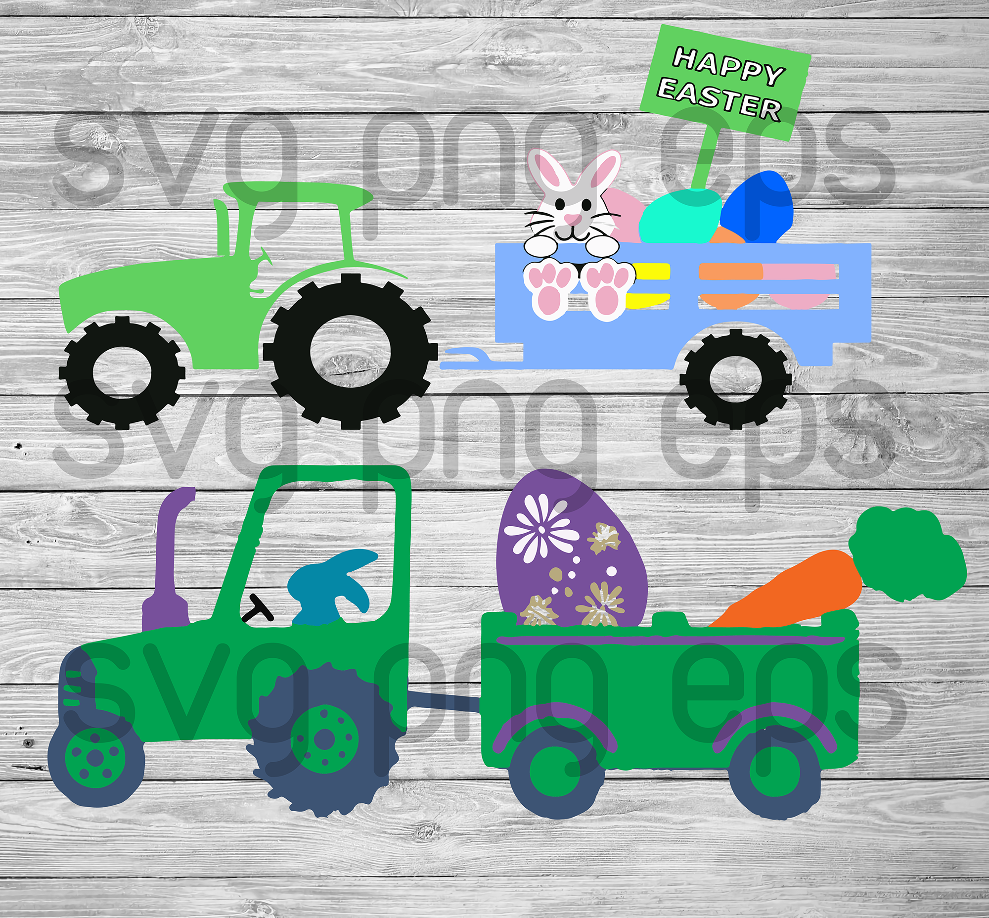 Free Free 197 Truck With Easter Eggs Svg SVG PNG EPS DXF File