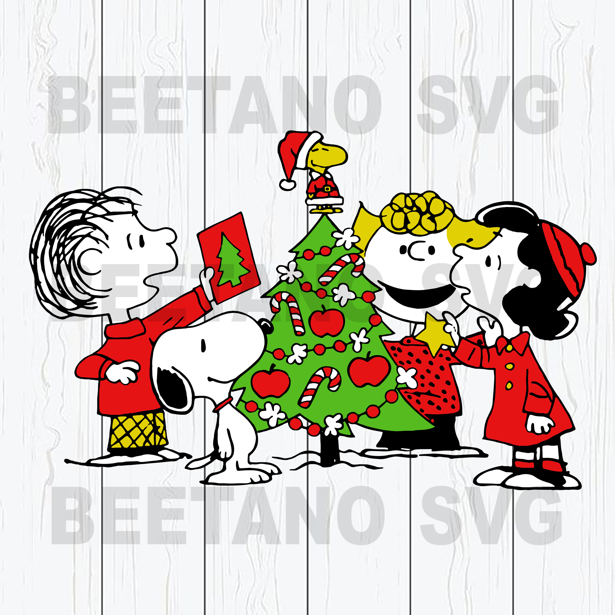 Download Snoopy Christmas Svg Charlie Brown Svg Joe Cool Svg Christmas Tree Beetanosvg Scalable Vector Graphics
