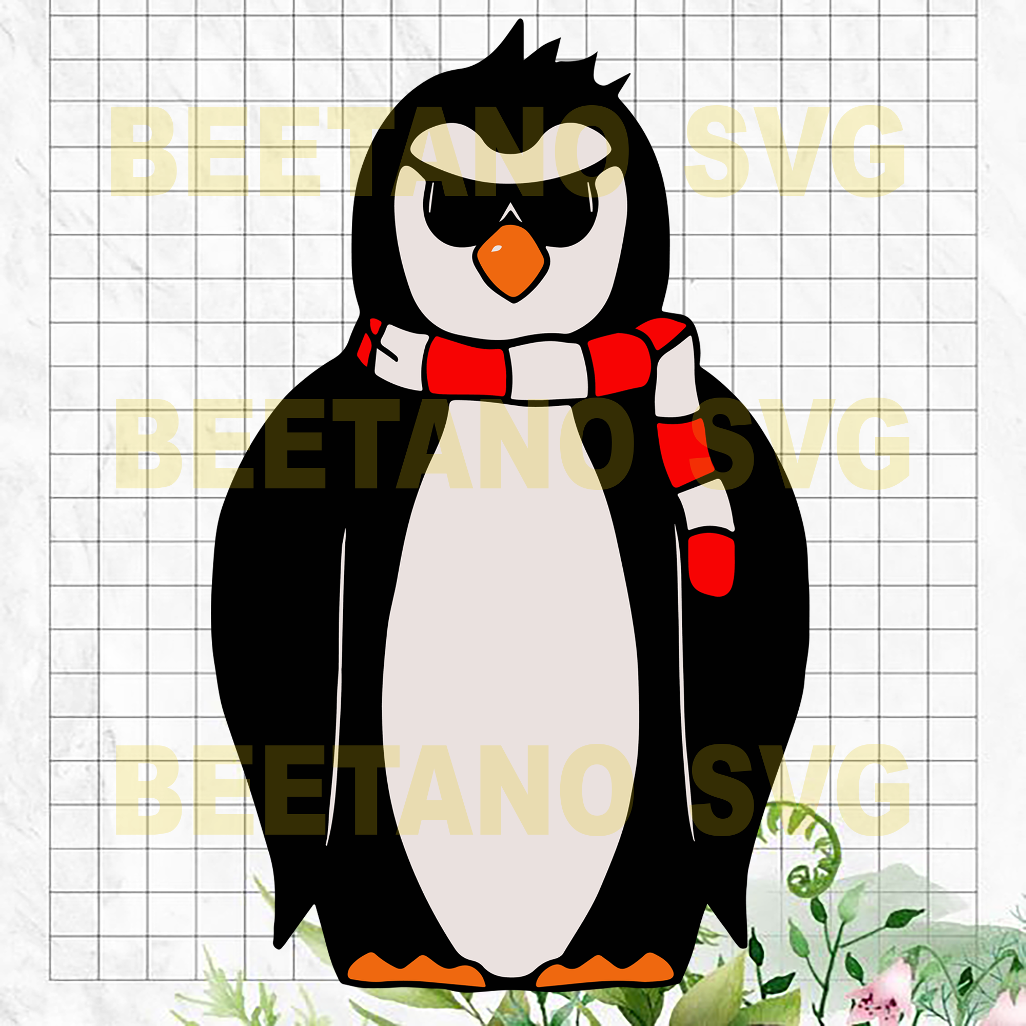 Download Penguin Boss Files For Cricut Svg Dxf Eps Png Instant Download Beetanosvg Scalable Vector Graphics