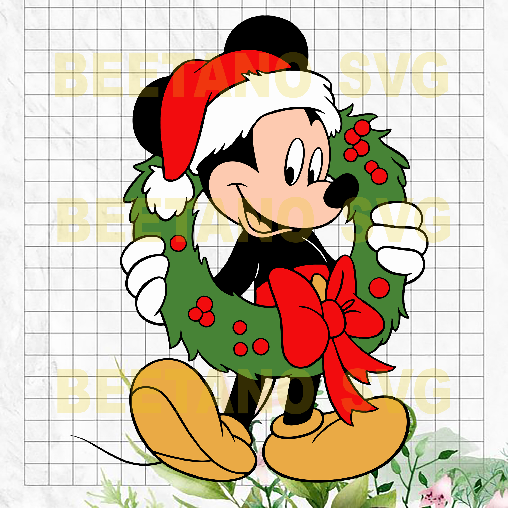 Download Mickey Mouse Svg Files Christmas Cutting Files For Cricut Svg Dxf