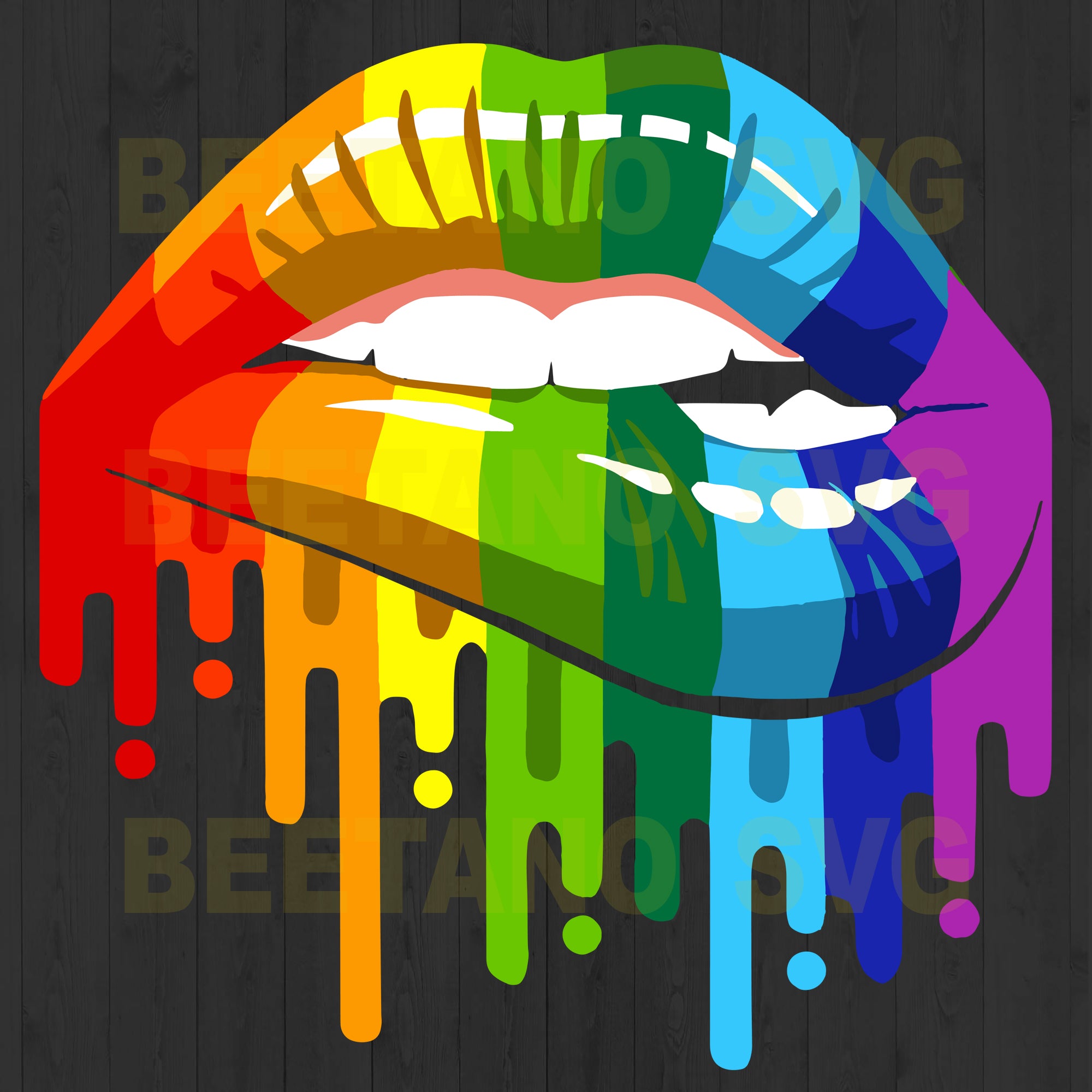 Download Rainbow Lips Svg Files Lgbt Lips Svg Files Rainbow Lips Lgbt Lesbi