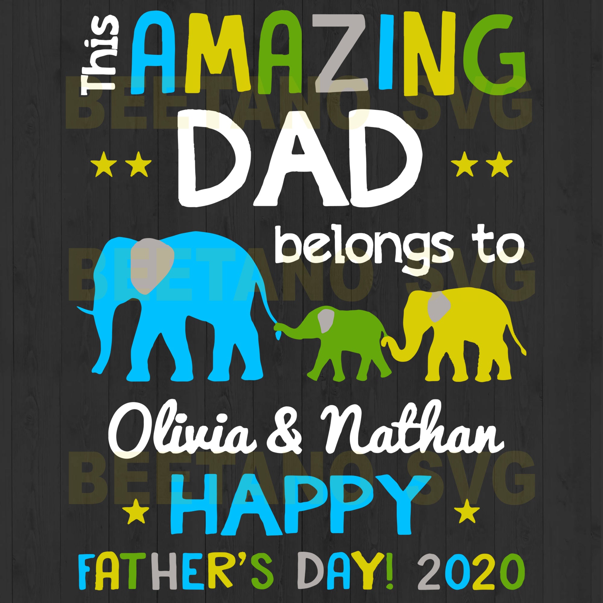 This Amazing Dad Belongs To Happy Father S Day Svg Files For Instant D