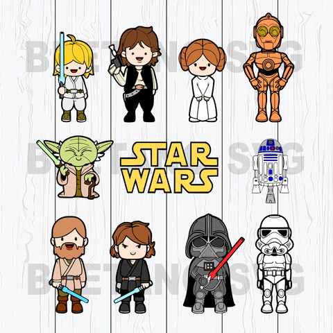 Download Star Wars High Quality Svg Cut Files Best For Unique Craft Tagged Star Wars Beetanosvg Scalable Vector Graphics PSD Mockup Templates