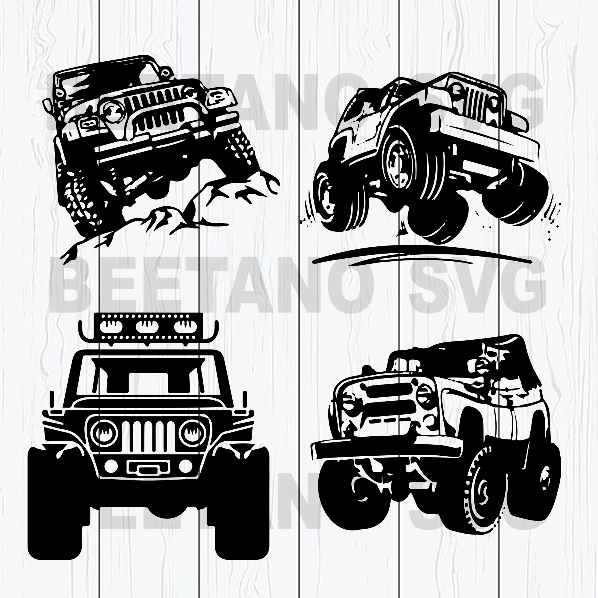 Download Jeep Cars Bundle Cutting Files For Cricut Svg Dxf Eps Png Instant Beetanosvg Scalable Vector Graphics