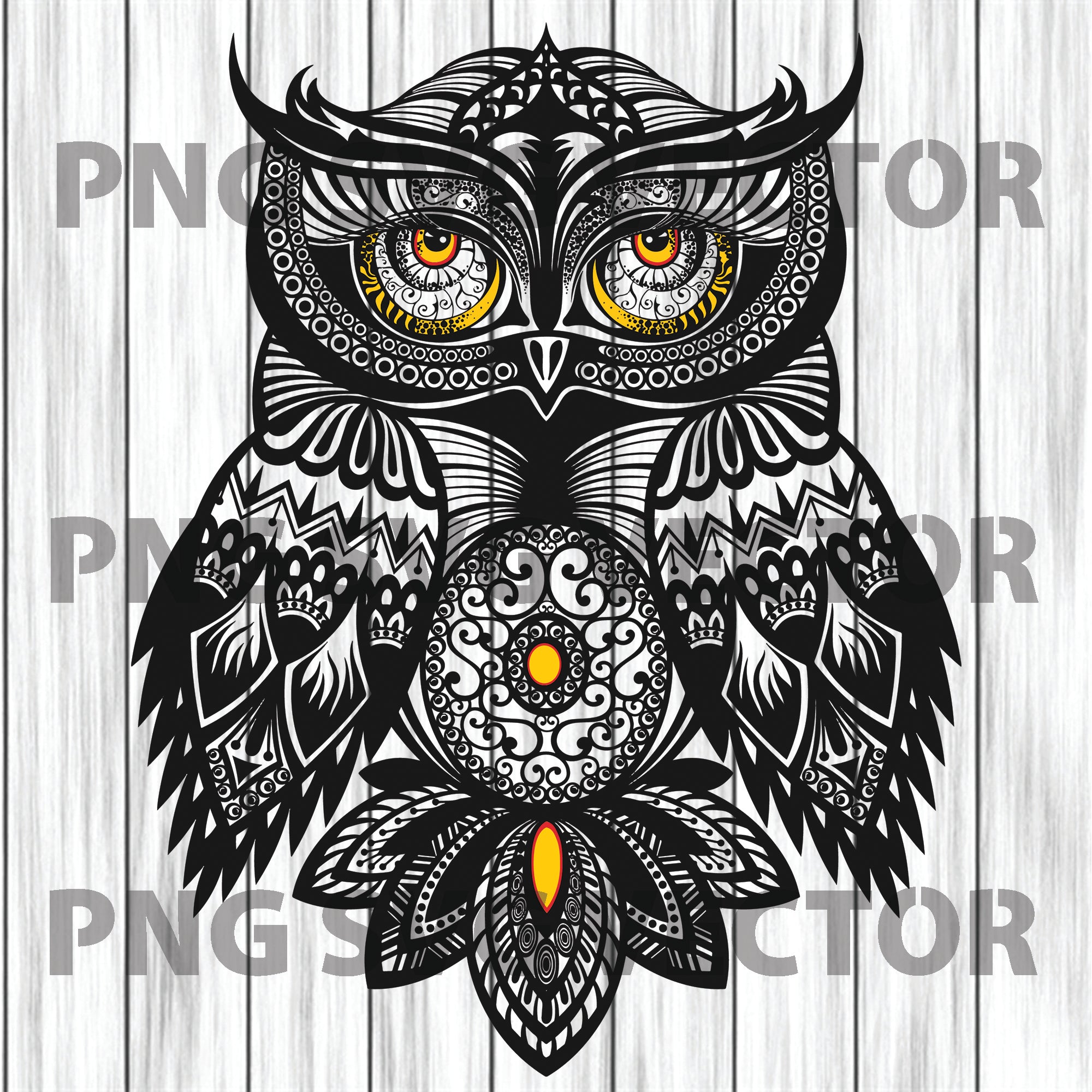 Free Free 267 Owl Mandala Cricut SVG PNG EPS DXF File