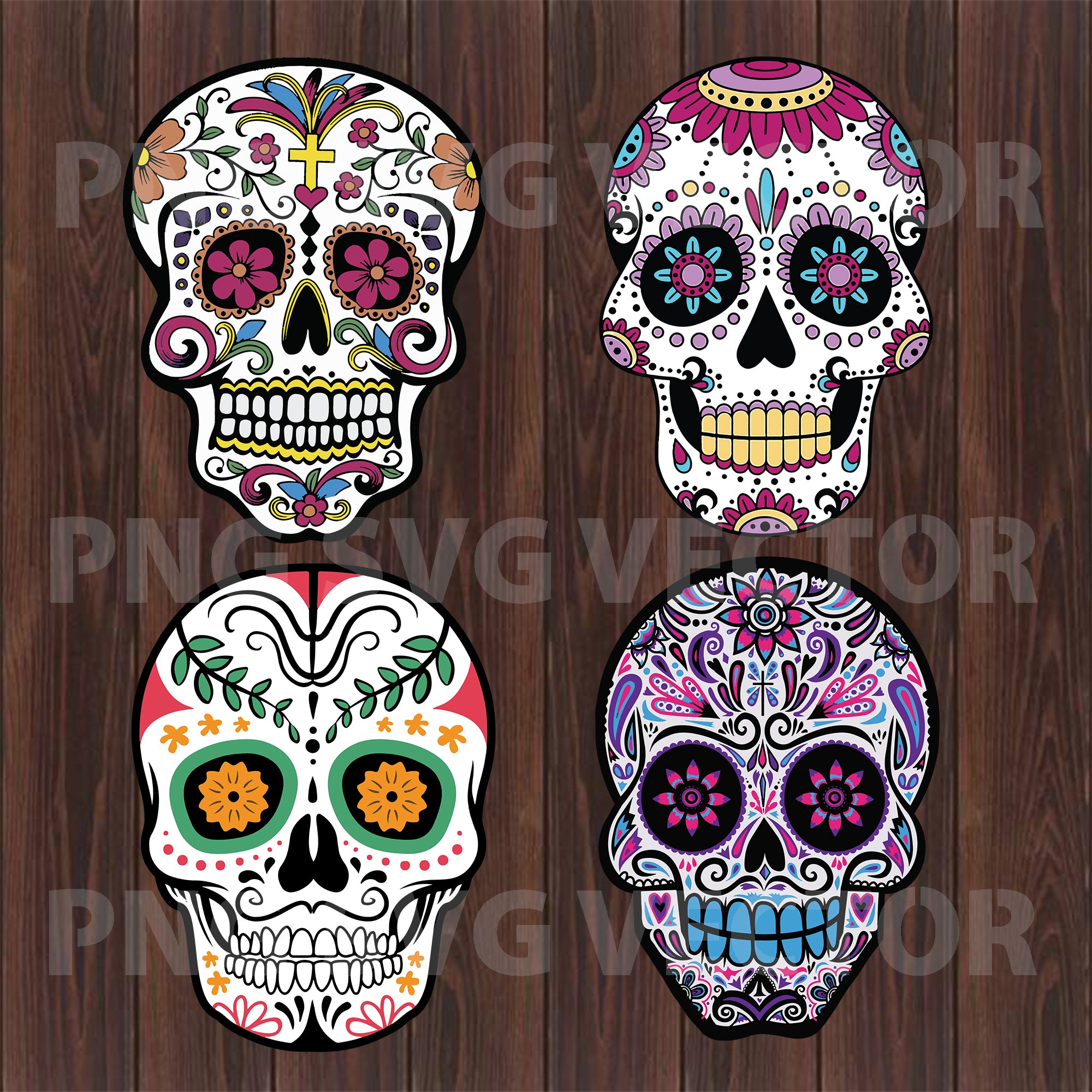 Download Mandala Sugar skull bundle svg, sugar skull Files For ...