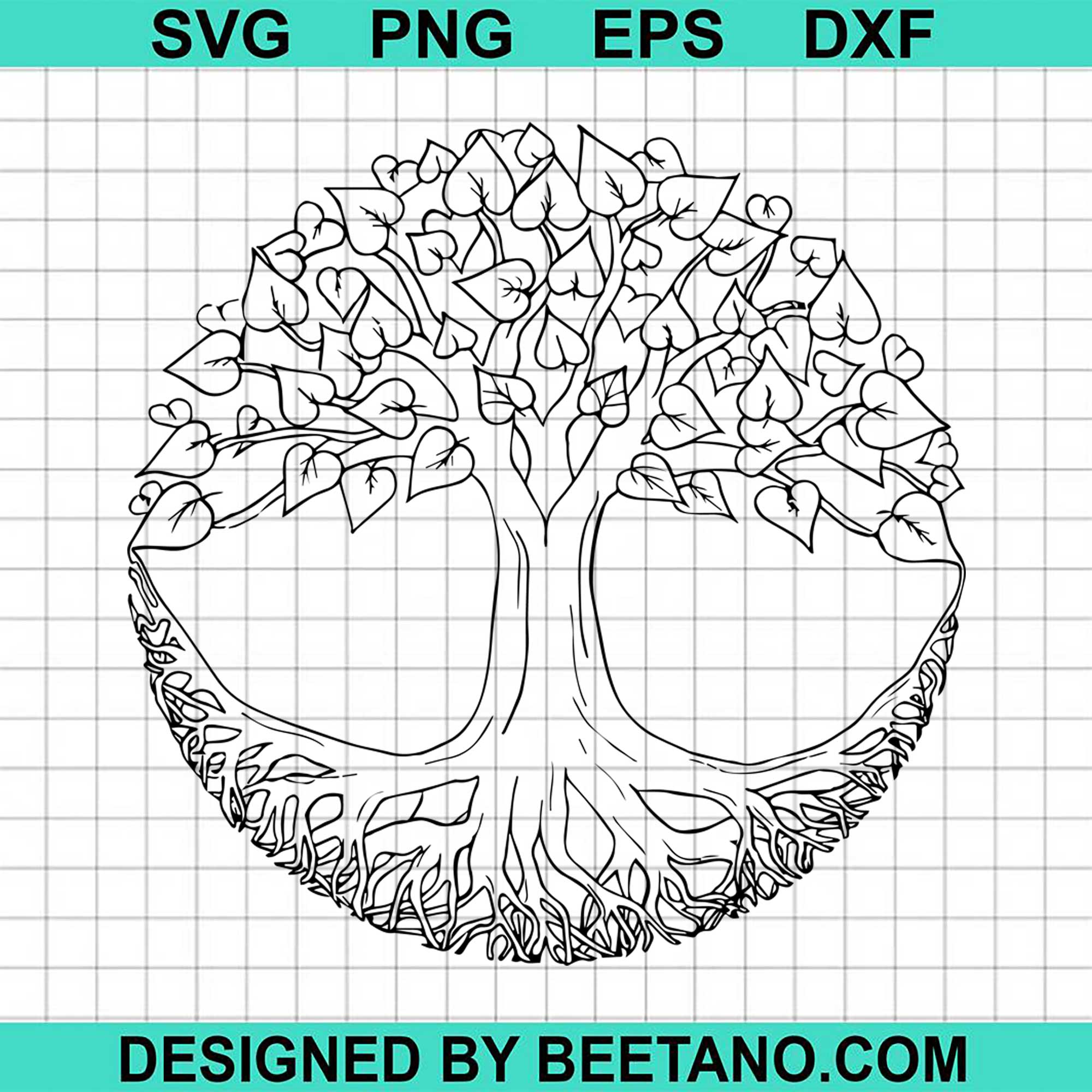 Family Tree Mandala 2020 Svg Cut File For Cricut Silhouette Machine Ma