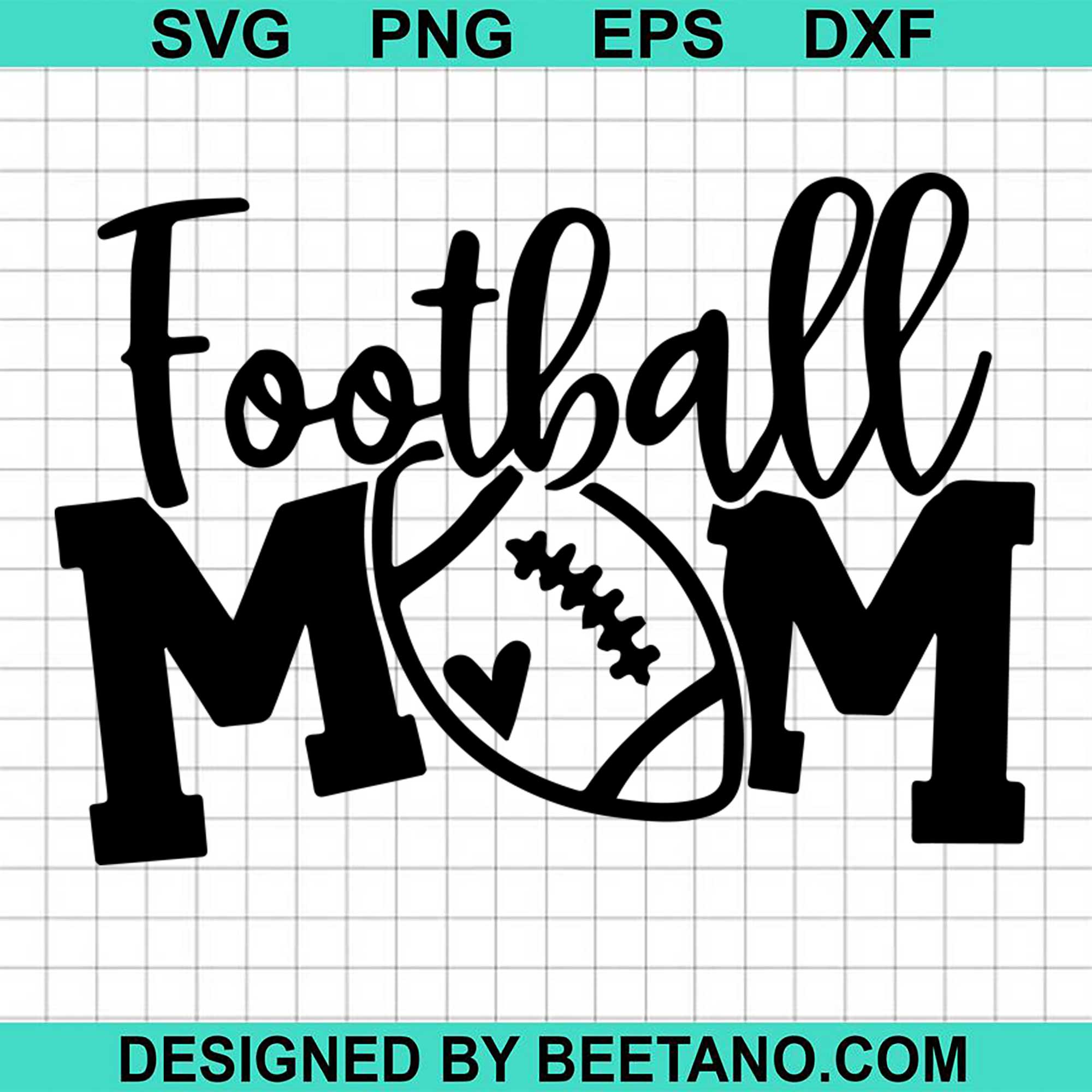 Download Football Mom Svg Cut File For Cricut Silhouette Machine Make Craft Han Beetanosvg Scalable Vector Graphics