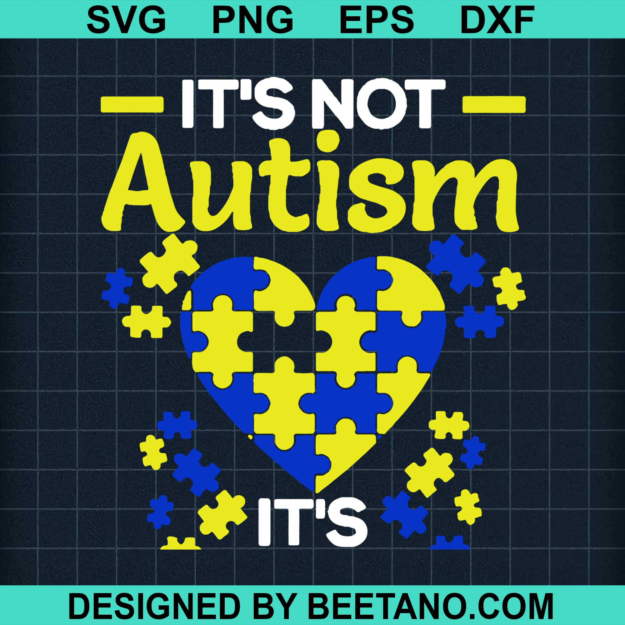 Download It S Not Autism Svg Cut File For Cricut Silhouette Machine Make Craft