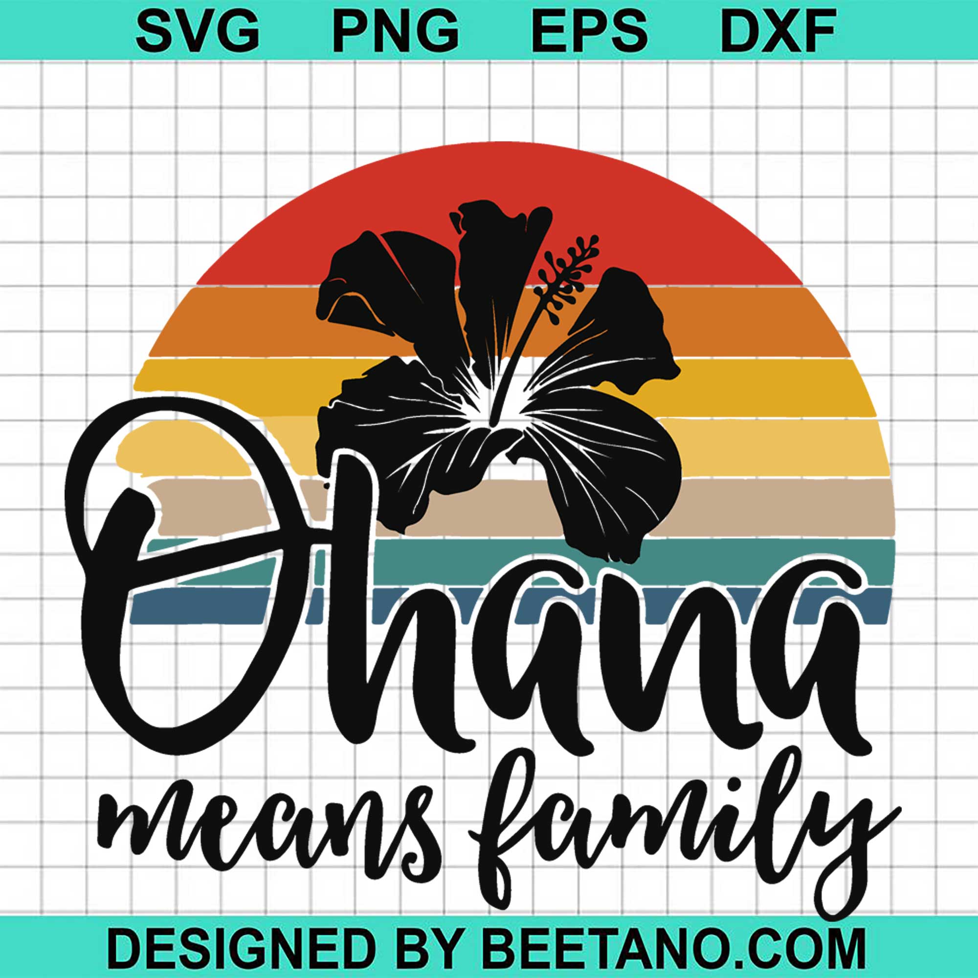 Download Ohana Means Family Svg Cut File For Cricut Silhouette Machine Make Cra