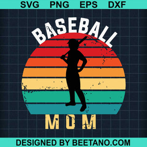 Download Vintage Baseball Mom Mothers Day Svg Cut File For Cricut Silhouette Ma