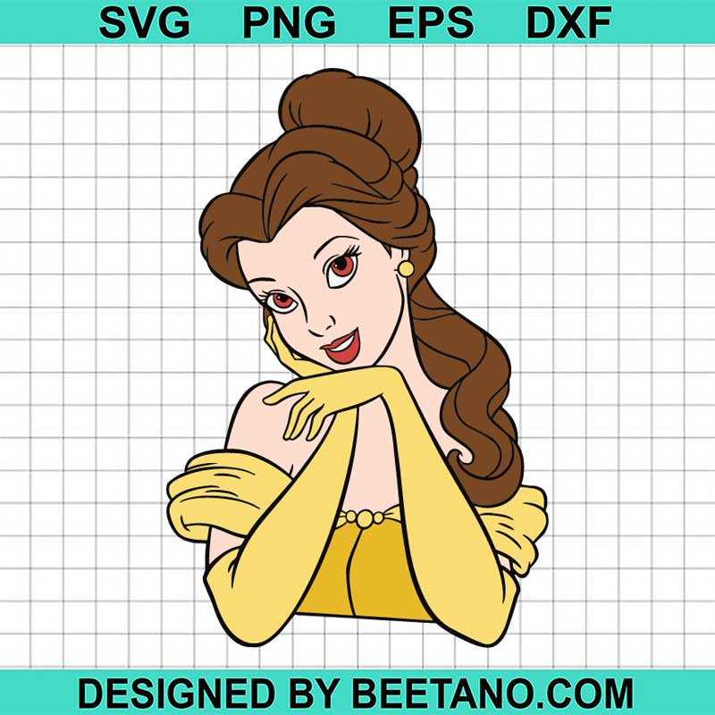 Download Belle disney princess SVG, Beauty and the beast SVG file ...