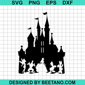 Free Free 100 Disney Castle.svg SVG PNG EPS DXF File