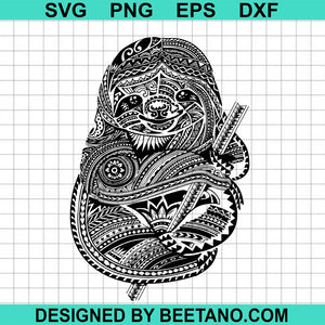 Download Sloth Mandala Svg Cut File For Cricut Machine Make Craft Handmade Beetanosvg Scalable Vector Graphics