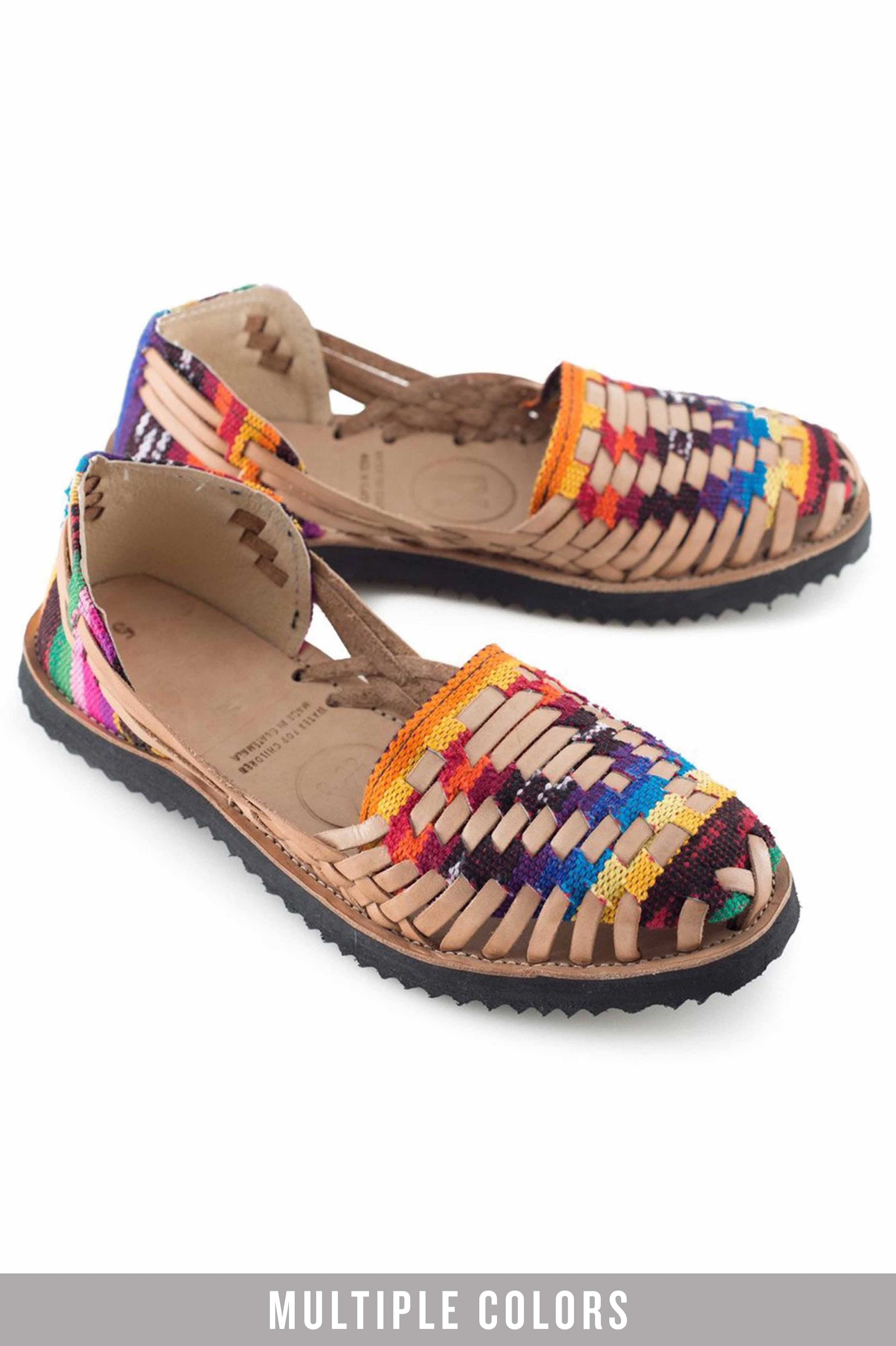 woven leather sandals huarache